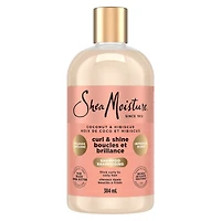 SheaMoisture Coconut & Hibiscus Curl and Shine Shampoo for Thick Curly hair with Silk Protein & Neem Oil Sulfate Free 384 ml