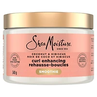 Deep Conditioning Curl Enhancing Smoothie hair repair for thick, curly Hair Coconut & Hibiscus with Silk Protein & Neem Oil 340 g