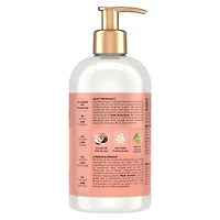 SheaMoisture Noix de Coco et Hibiscus Revitalisant Boucles et Brillance pour cheveux épais et bouclés avec protéine de soie et huile de margousier pour hydrater et adoucir 384 ml