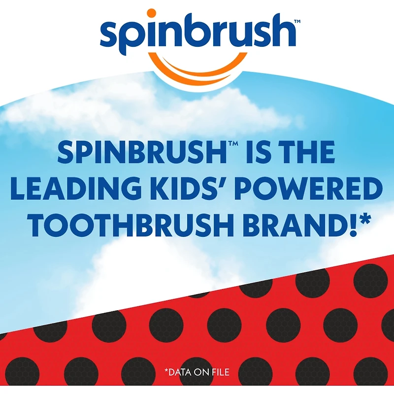 Kids Battery Powered Toothbrush, Soft Bristles
