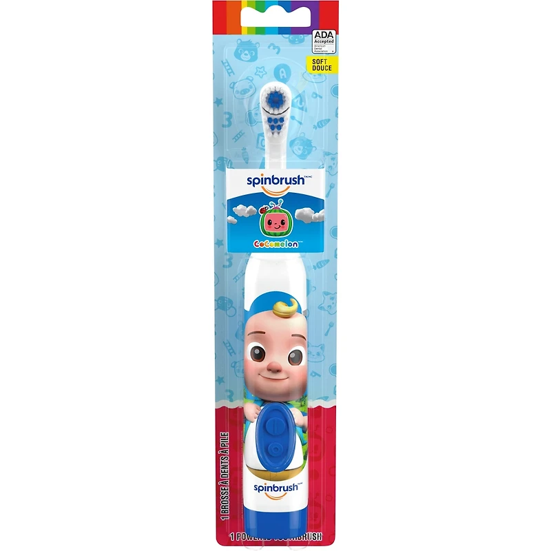 Brosse à dents Spinbrush Cocomelon pour enfant