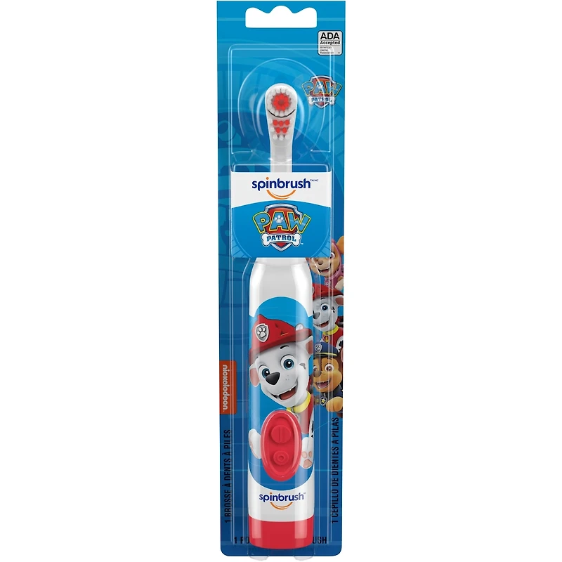 Brosse à dents alimentée par batterie Paw Patrol pour enfant