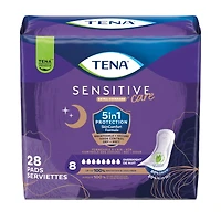 Sensitive Care Extra Coverage Overnight Pads