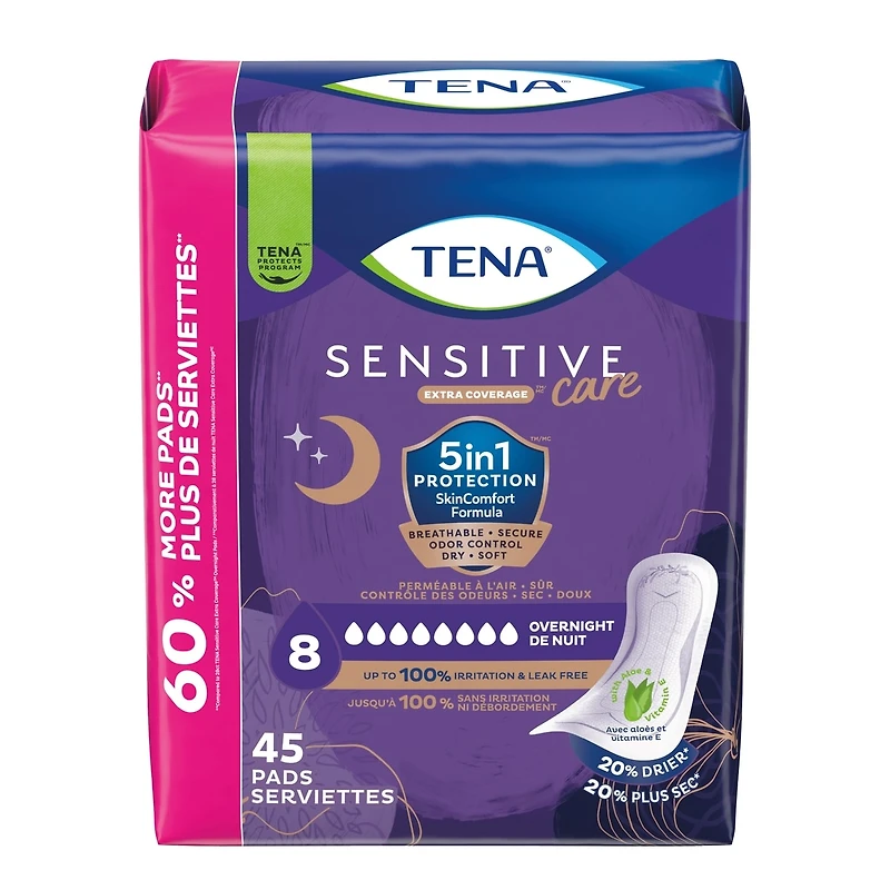 Tena Sens Care Ovn Pad 45s