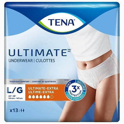 Unisex Incontinence Underwear, Ultimate Absorbency