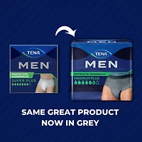 Men Protective Incontinence Underwear, Small/Medium