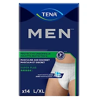 Men Protective Incontinence Underwear, Large/XLarge