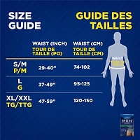 Men Protective Incontinence Underwear, Large/XLarge