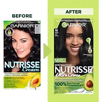 Nutrisse Ultra Crème, Permanent Hair Dye, 100% Grey Coverage