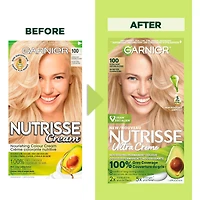 Nutrisse Ultra Crème, Permanent Hair Dye, 100% Grey Coverage