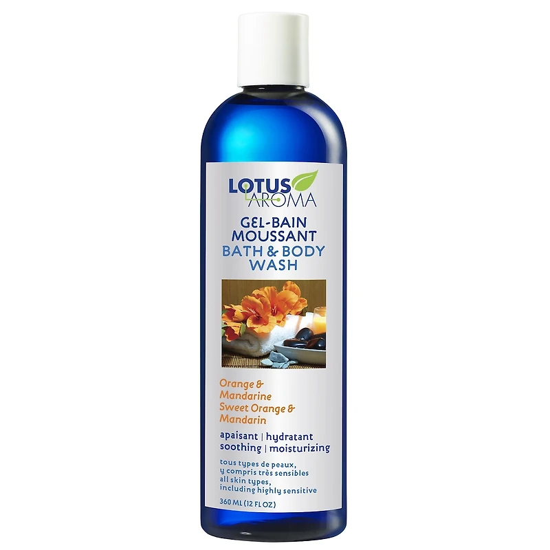 Gel-Bain Moussant Orange & Mandarine
