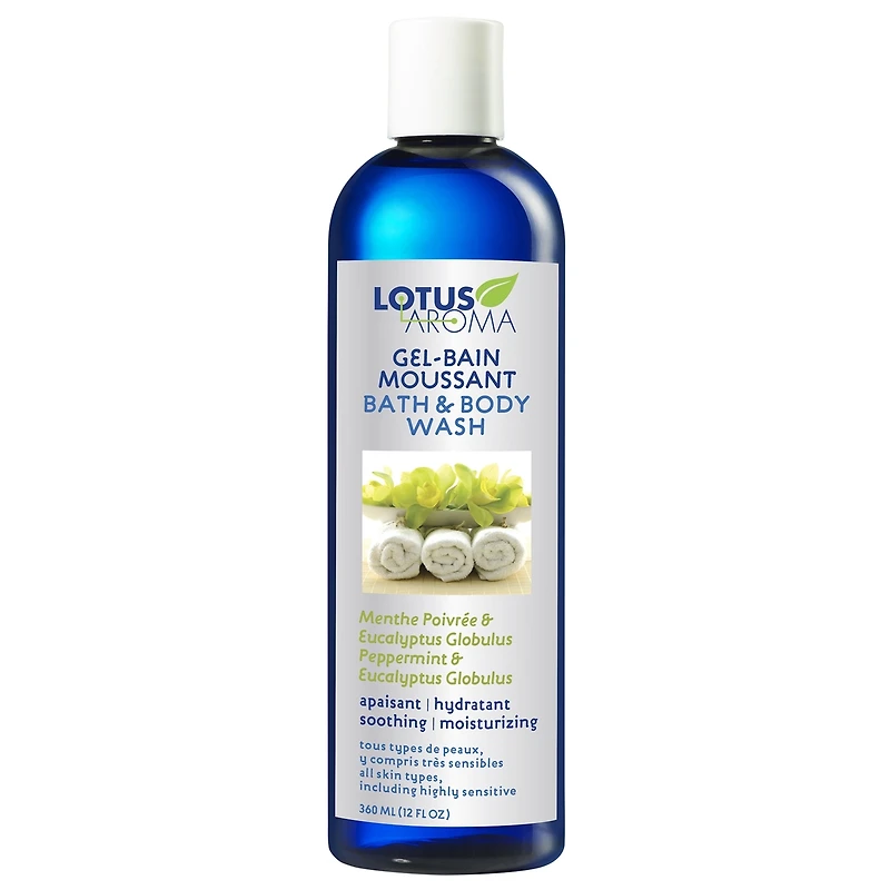 Bath & Body Wash Peppermint & Eucalyptus Globulus