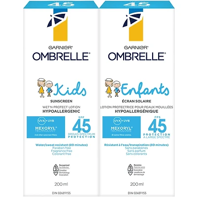Ombrelle Kids Wet'N Protect Cream SPF 45