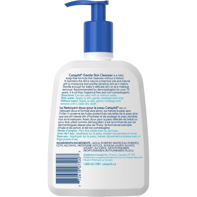 Gentle Skin Cleanser, Hydrating Face Wash & Body Wash, Ideal for Sensitive, Dry Skin