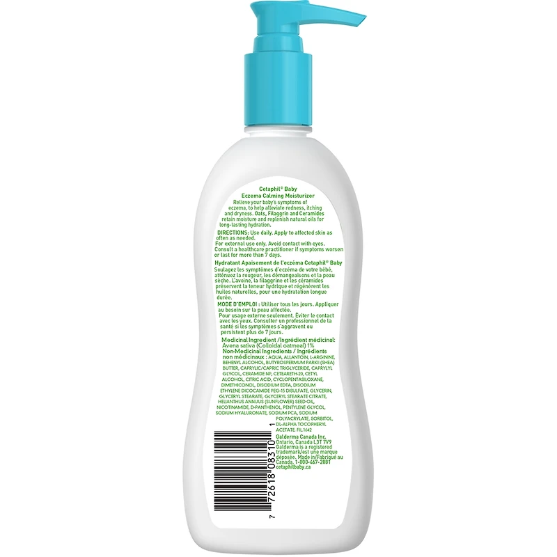Hydratant Apaisement de l'eczéma