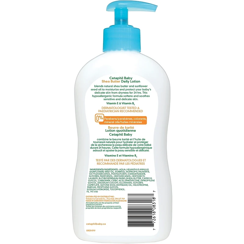Beurre de karité Lotion quotidienne