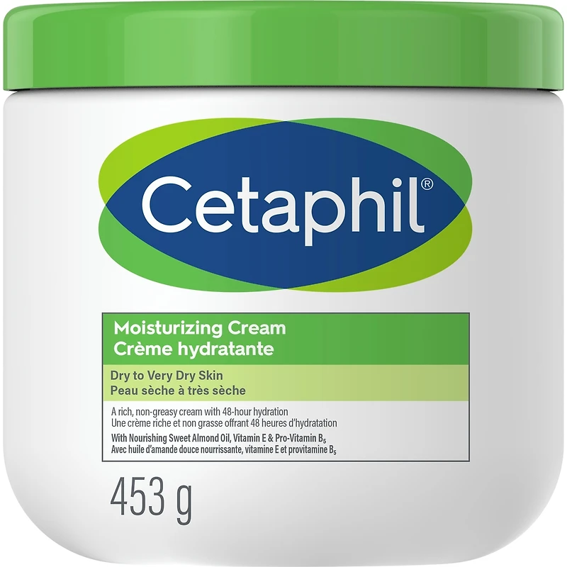 Moisturizing Cream - Hydrating Moisturizer for Dry to Very Dry, Sensitive Skin, Provides 48-Hour Hydration