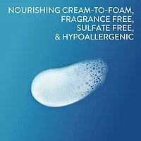 Hydrating Cream to Foam Cleanser - Face Wash with Niacinamide, Amino Acid and Prebiotic Aloe