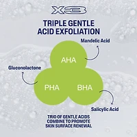 Nettoyant exfoliante douce acide salicylique