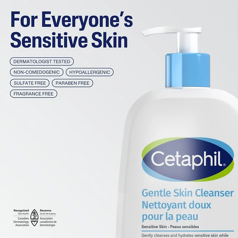 Nettoyant doux pour la peau