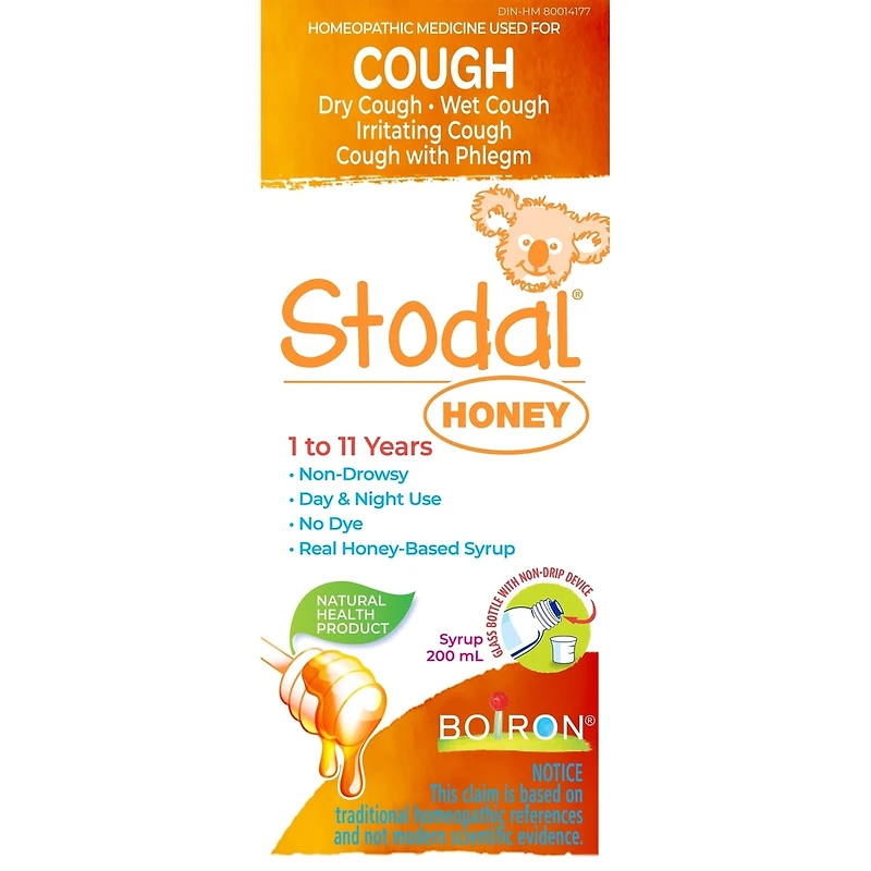 Stodal Honey for Dry Cough or Wet Cough