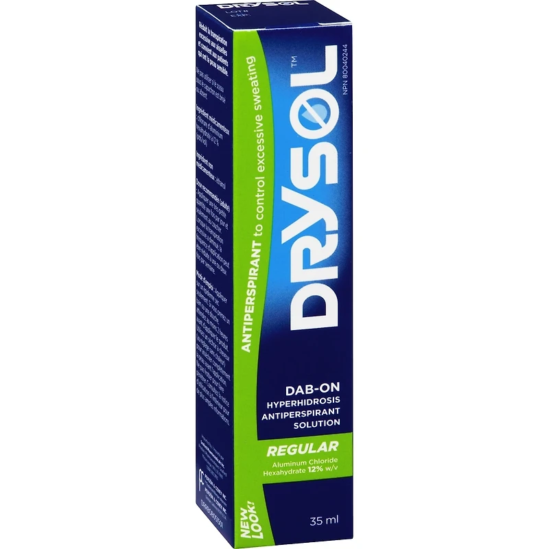 Drysol Antisudorifique Tampon Régulier 12%