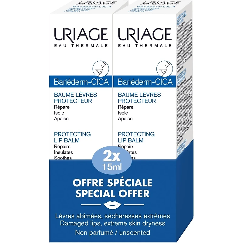BOGO Bariéderm CICA Baumes pour les lèvres