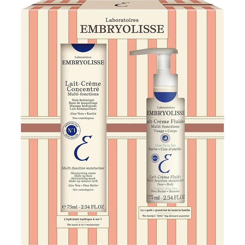 Lait-Crème Concentré 75ml & Lait-Crème Fluid+ 75ml Set