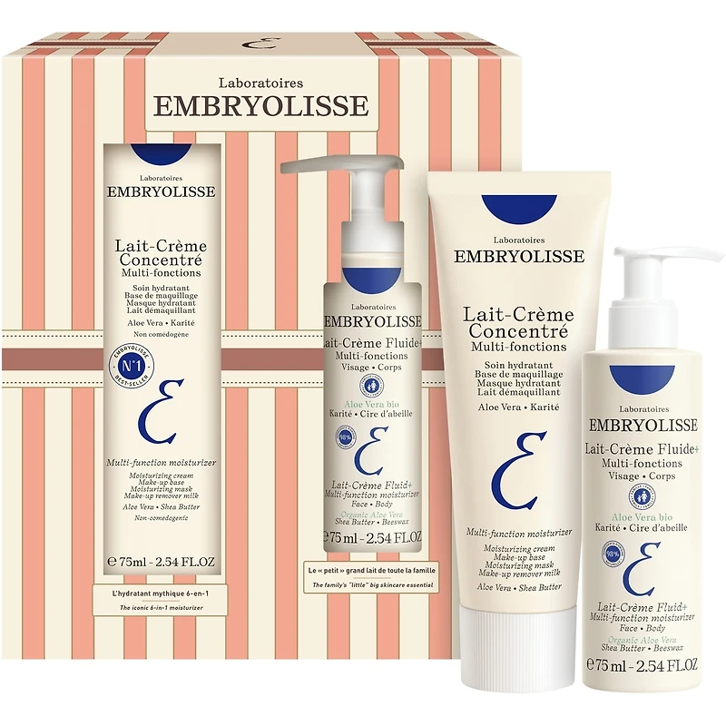 Lait-Crème Concentré 75ml & Lait-Crème Fluid+ 75ml Set
