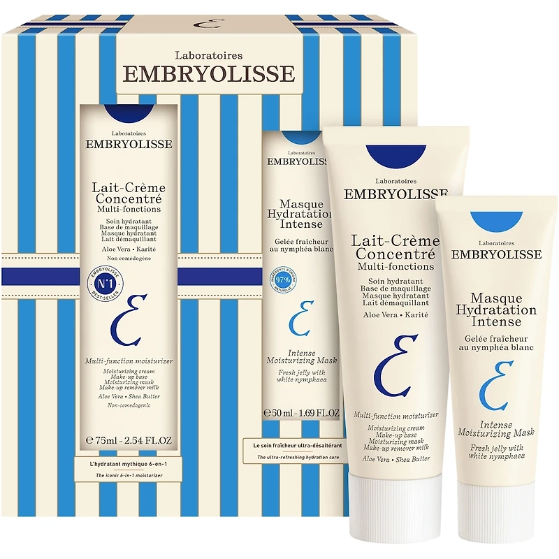 Lait-Crème Concentré 75ml & Intense Hydration Mask 50ml Set