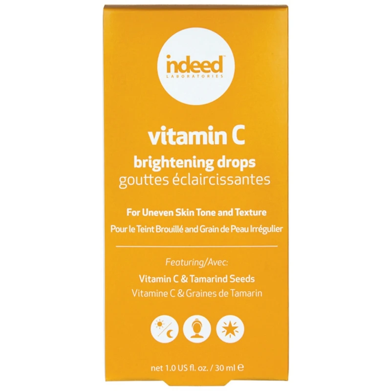 Gouttes éclaircissantes à la vitamine C