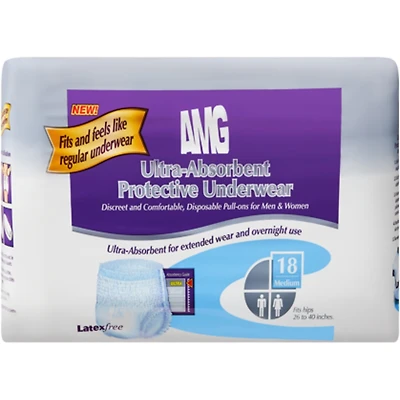 Sous-vêtements de protection, ultra-absorbants AMGmc, Moyen