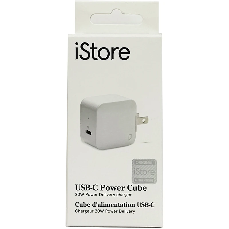 Chargeur USB-C iStore 20W