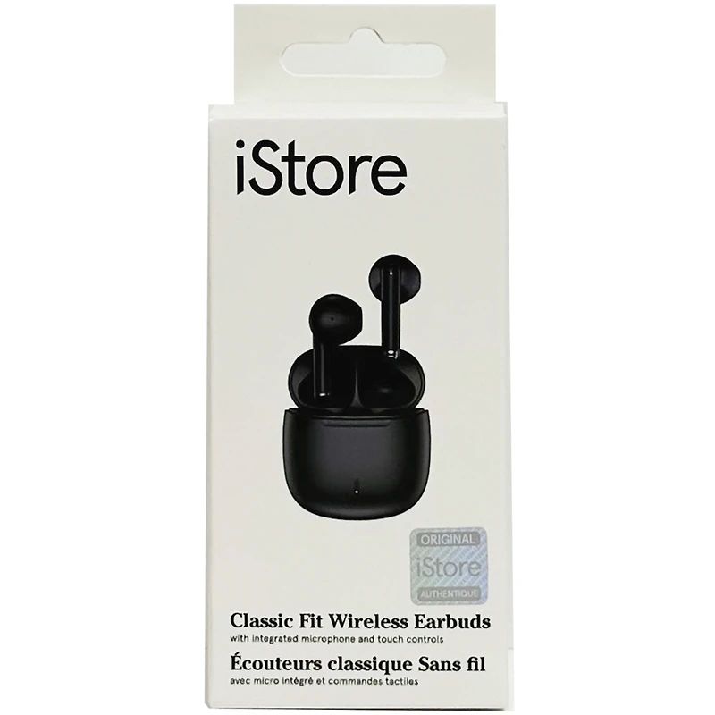 Écouteurs sans fil iStore, noirs