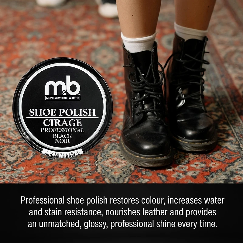 Cirage Pro Pour Chaussures – Noir