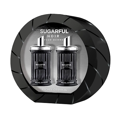 Sugarful Noir Pour Homme Coffret Cadeau Eau de Toilette 2 Pièces