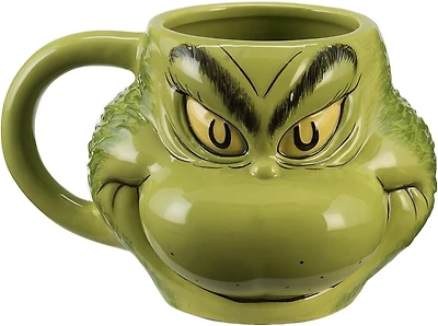 Grinch Sculpted Mug 16oz