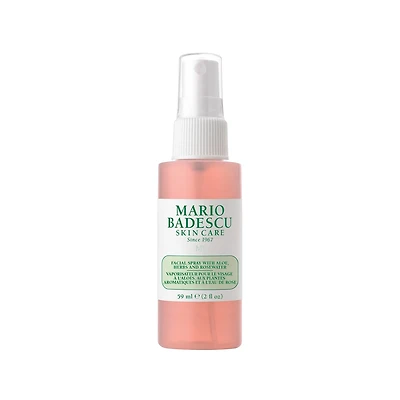 Facial Spray with Aloe, Herbs & Rosewater 59ml
