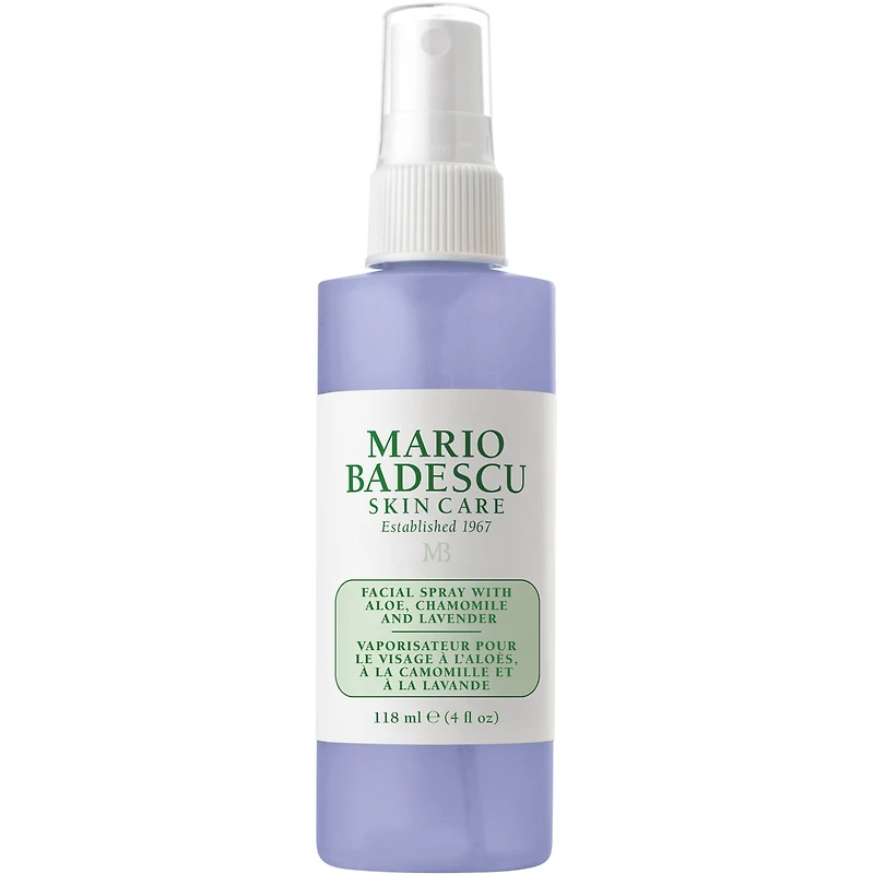 Vaporisateur pour le visage à l’aloès, la camomille et lavande