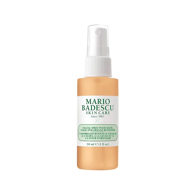 Facial Spray with Aloe, Sage & Orange Blossom 236ml