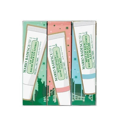 Trio de baumes à lèvres