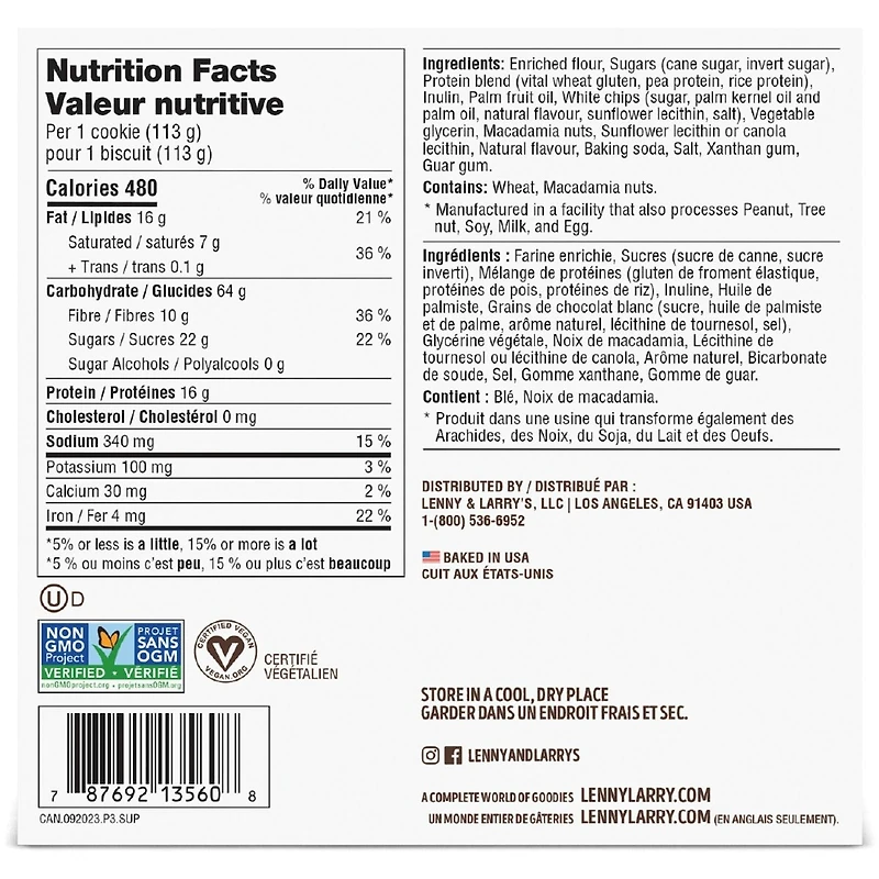 Noix De Macadamia Et Arome De Chocolat Blanc