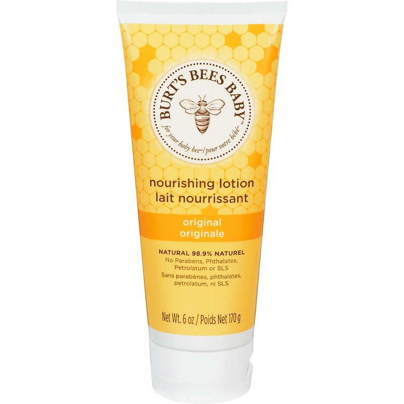 Lait nourrissant original de Burt’s Bees Baby, 170 g