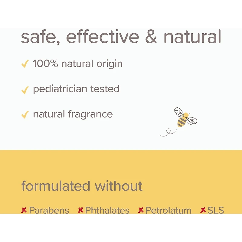 Lait nourrissant calmant de Burt’s Bees Baby, 170 g