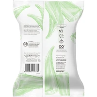 Lingettes nettoyantes pour la peau sensible du visage à l’extrait de coton