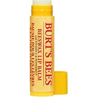 Baume pour les lèvres à la cire d’abeille 100 % naturel Burt’s Bees, 17 g, emballage de 4
