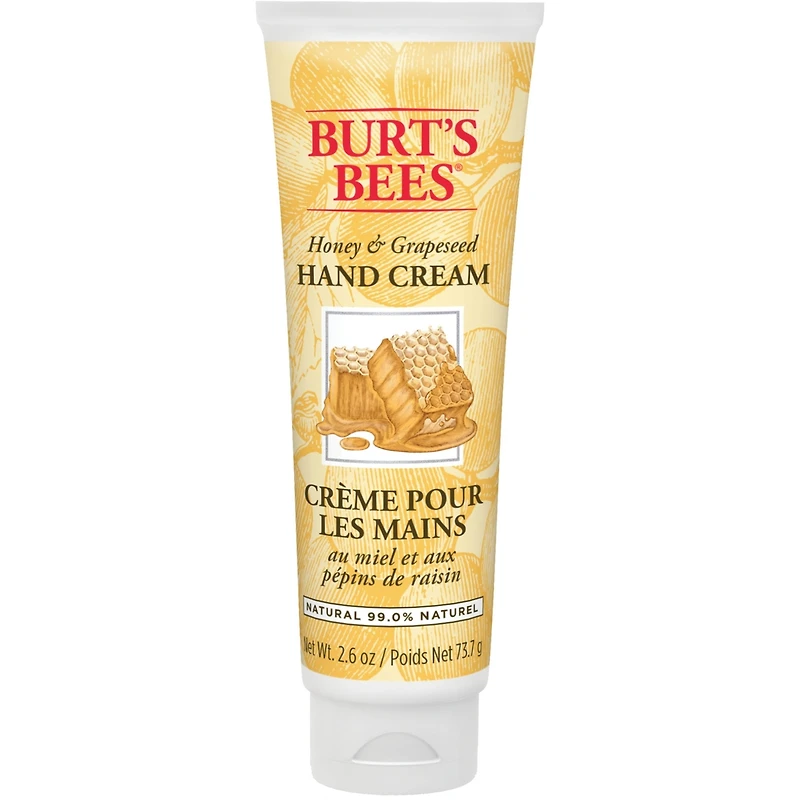 Crème pour les mains au miel et à l’huile de pépins de raisin
