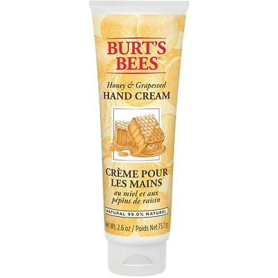 Crème pour les mains au miel et à l’huile de pépins de raisin