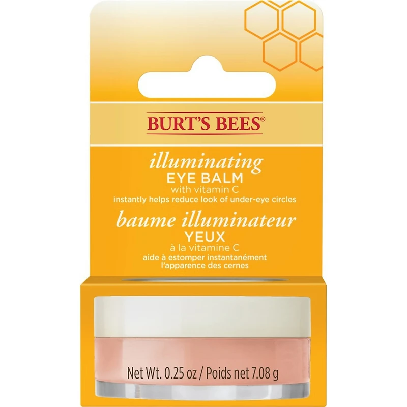 Baume illuminateur pour les yeux d’origine naturelle à 100 % avec vitamine C