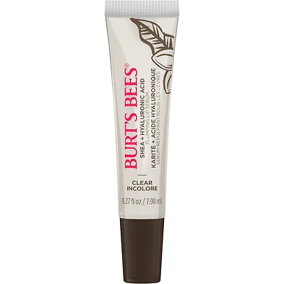 Burt's Bees Shea + Hyaluronic Acid Rose Plumping Lip Serum, Natural Origin Lip Care, 1 Tube